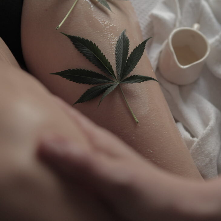 Masaż olejkiem konopnym CBD Verde